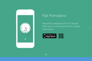 Flat Pomodoro